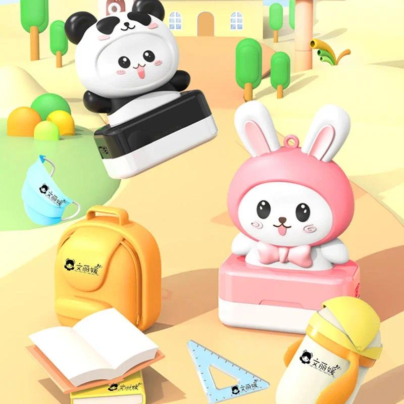 Con Dấu Đóng Tên Quần Áo Chống Thấm Nước Không Phai Màu Dành Cho Giáo Viên Trẻ Em diy