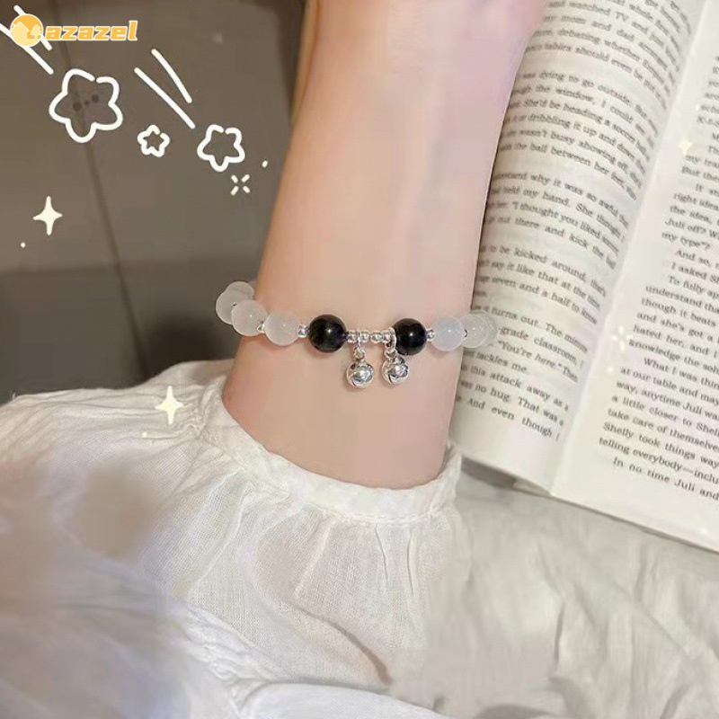 Vòng Tay Chuỗi Hạt Đính Chuông Xinh Xắn Thời Trang Cho Bạn Gái