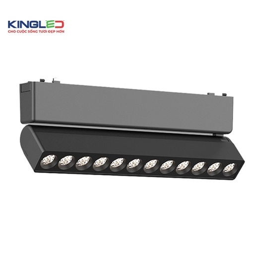 [KING LED - CHÍNH HÃNG] ĐÈN LED RAY NAM CHÂM SIÊU MỎNG CHIẾU RỌI 12W (CRX)