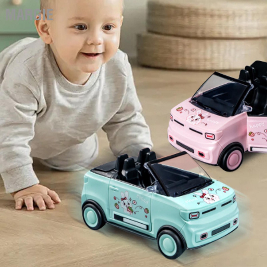 MARGIE Trẻ em Thu Nhỏ Roadster Xe Ô Tô Mô Hình Kéo Lại Hoạt Thực Tế Nhựa Đồ Chơi cho Bé Trai Gái