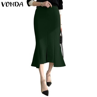 Vonda chân váy lửng thể thao lệch tà kiểu hàn quốc cho nữ