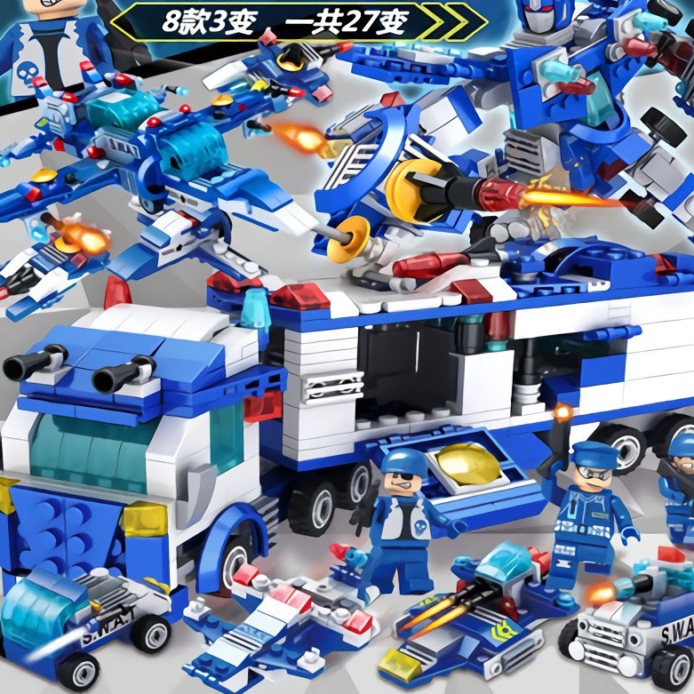 Đồ chơi Xe lắp ráp Lego Nhiều mẫu mã Kiểu Dáng Cho bé