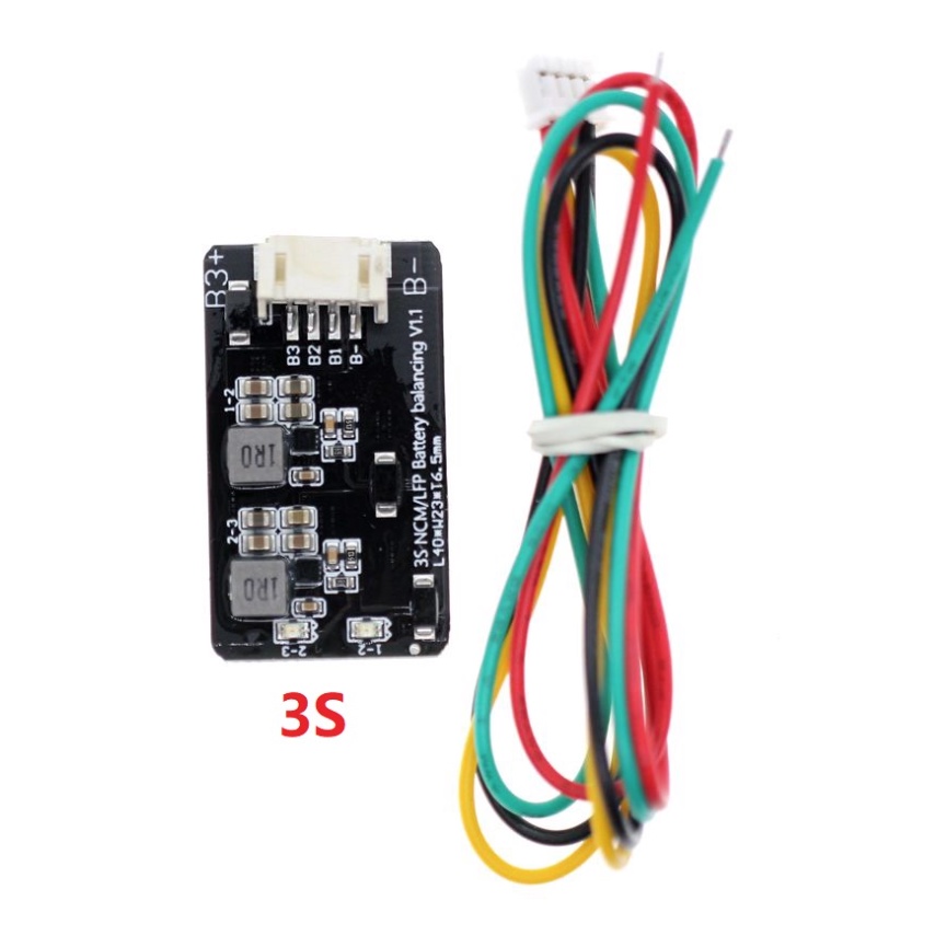 Bộ Cân Bằng Cân Bằng Pin Lithium 1.2A Màu Đỏ Li-ion Lipo Lifepo4 BMS 3S 4S 5S 6S 7S 8S