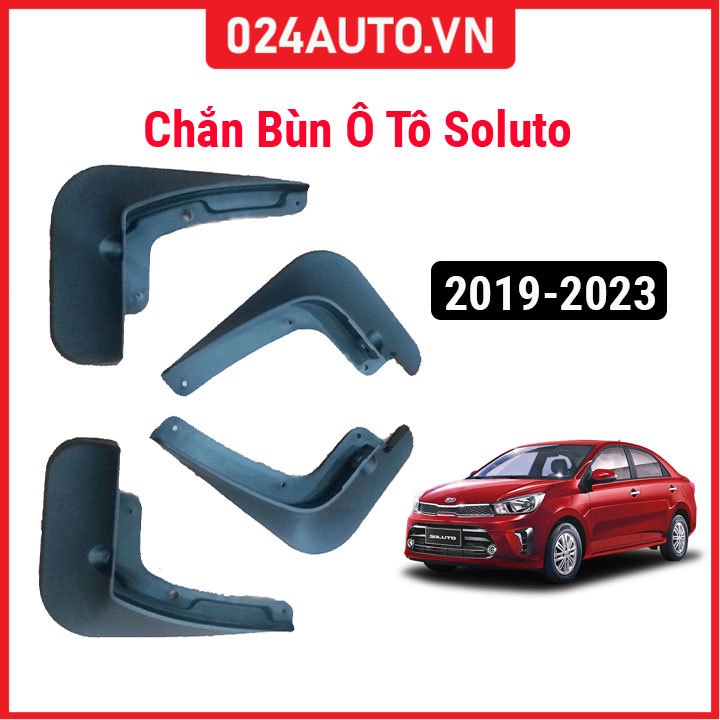 Bộ 4 chắn bùn Soluto 2019-2023 chuẩn theo xe