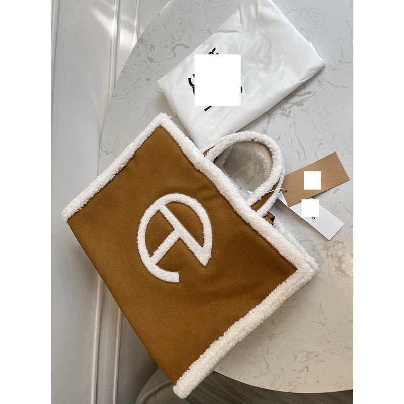 Túi Đeo Chéo Bằng Len Lông Cừu Hình Vuông Nhỏ Nhắn Phong Cách xiaohongshu Hợp Mùa Thu Đông Mới