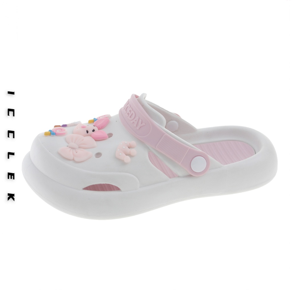 ICCLEK dép cross dép sandal nữ dép bánh mì nữ  Đẹp Năng động Bảnh bao Êm ái FBT23A132M 44Z231031