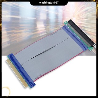 Washington057 19cm pci-e riser card extender 16x soft flat extension cable