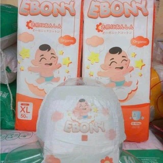 (Kèm quà) Combo 2 gói tã bỉm quần EBONY 100miếng
