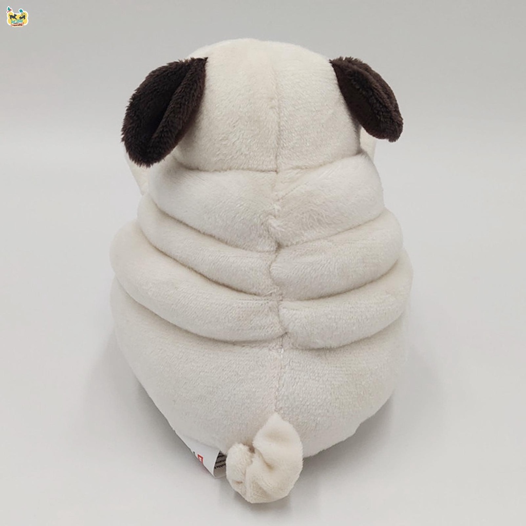 Gối Ôm Nhồi Bông Hình Chú Chó pug Đáng Yêu Thân Thiện Với Môi Trường