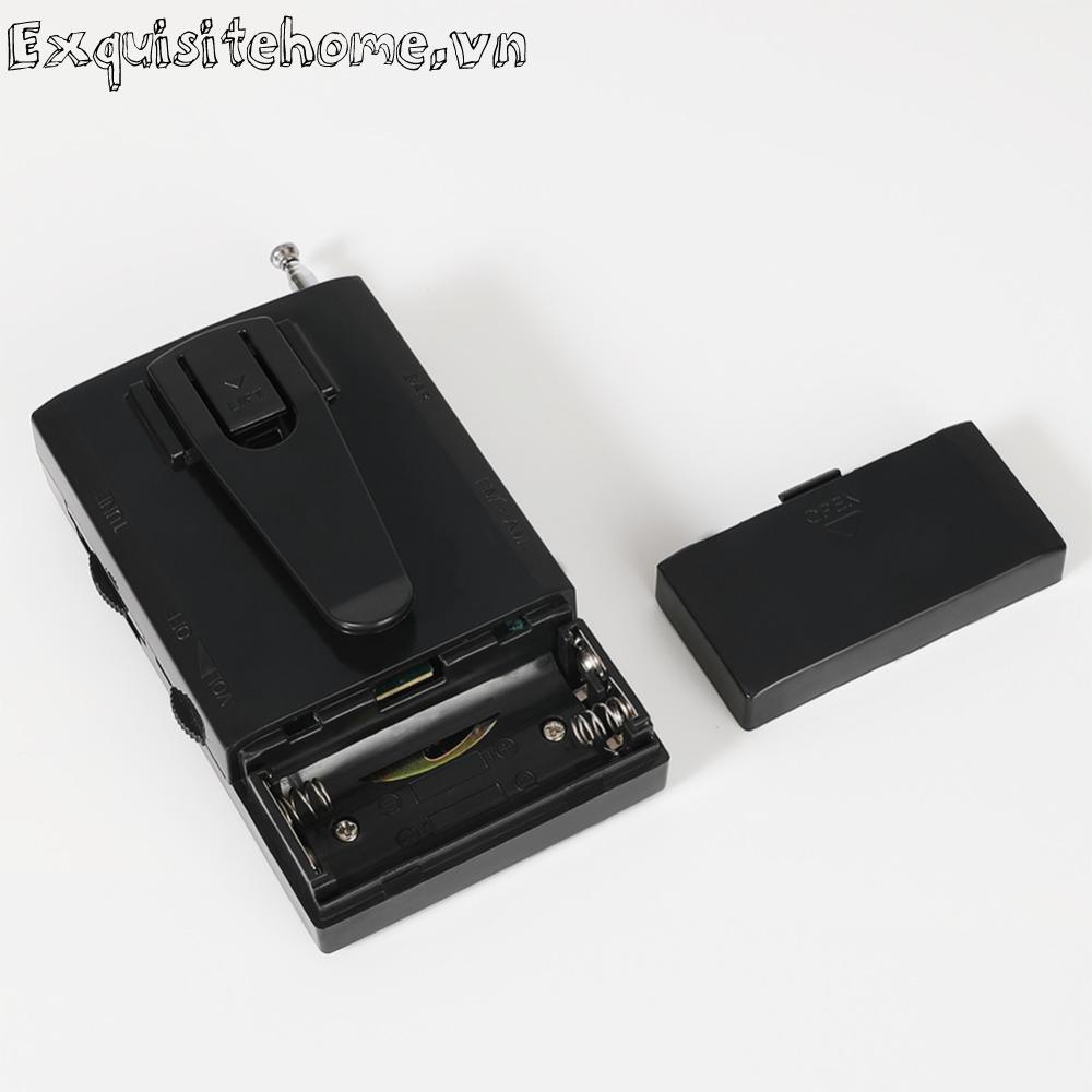 Radio Kỹ Thuật Số Băng Tần Kép mini Có Ăng Ten Thu Sóng am / fm Sử Dụng Ngoài Trời