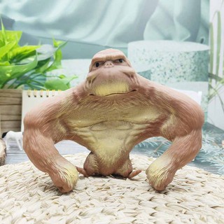  Gorilla Decompression Tool Elastic Gorilla Monkey Toy Decompression Squeeze 