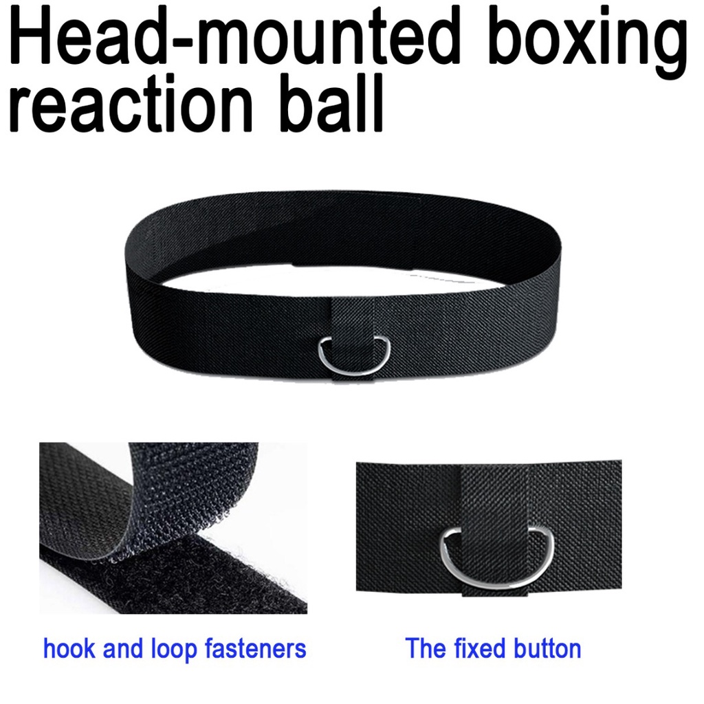 Speed Reflex Fight Ball Head Band MMA Boxing Training Punch Boxer Box Exercise