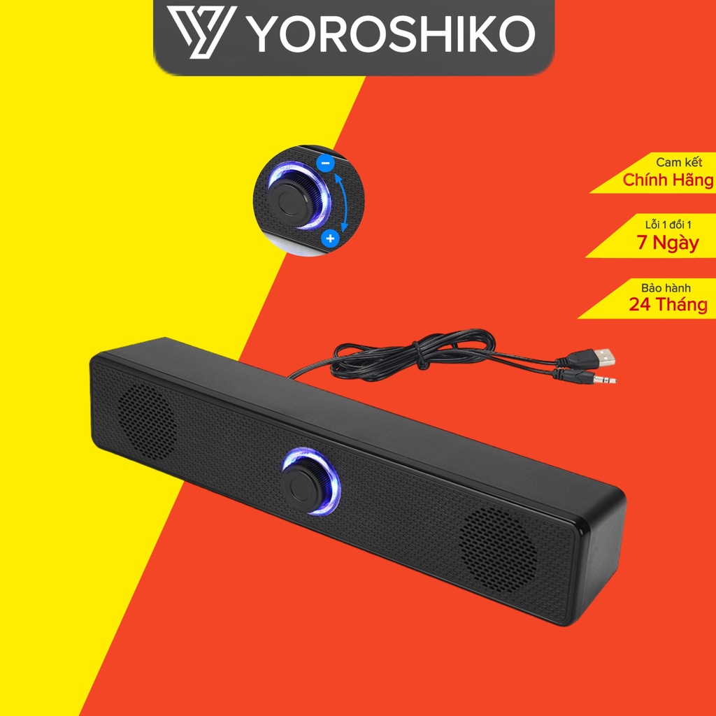 Loa máy tính cao cấp Yoroshiko có kết lối bluetooth đi kèm