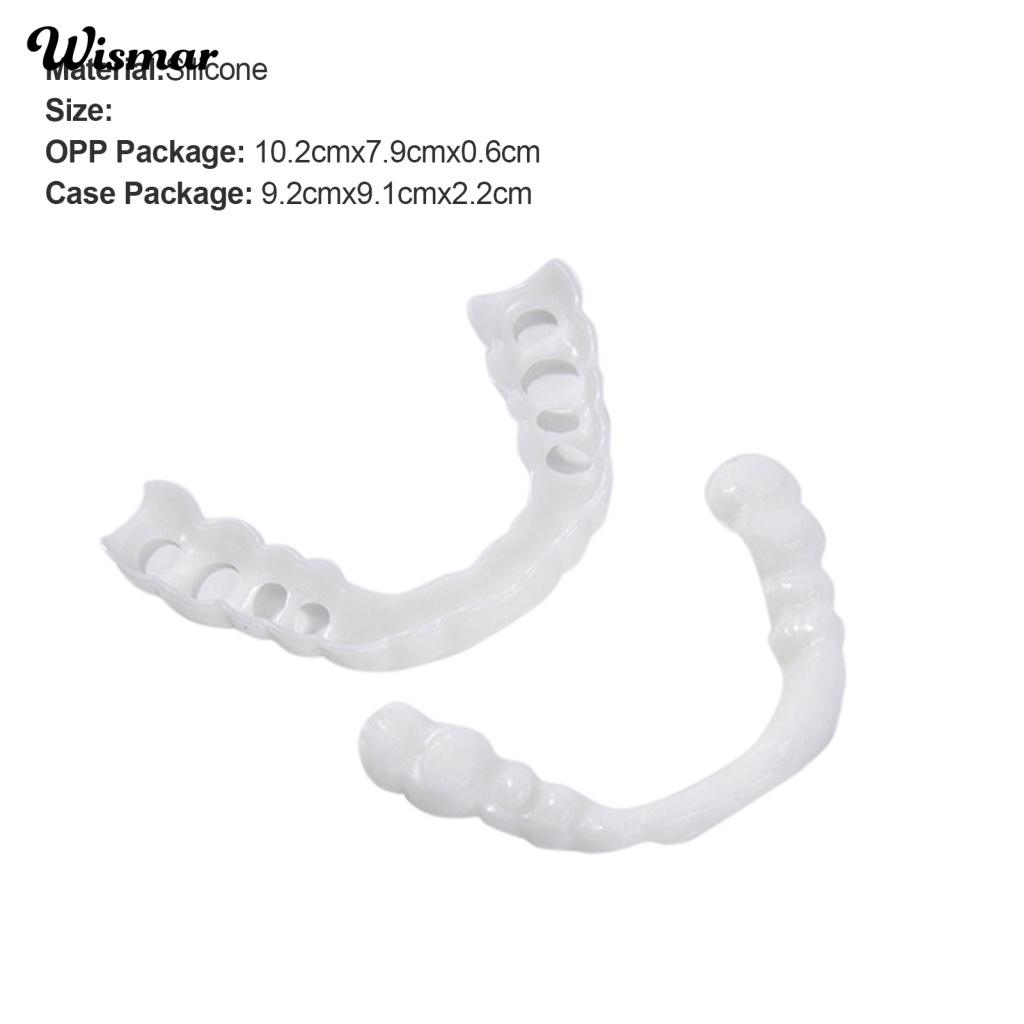 Nắp Đậy Răng Giả Bằng silicone Kèm Ngăn Đựng Mỹ Phẩm wismar