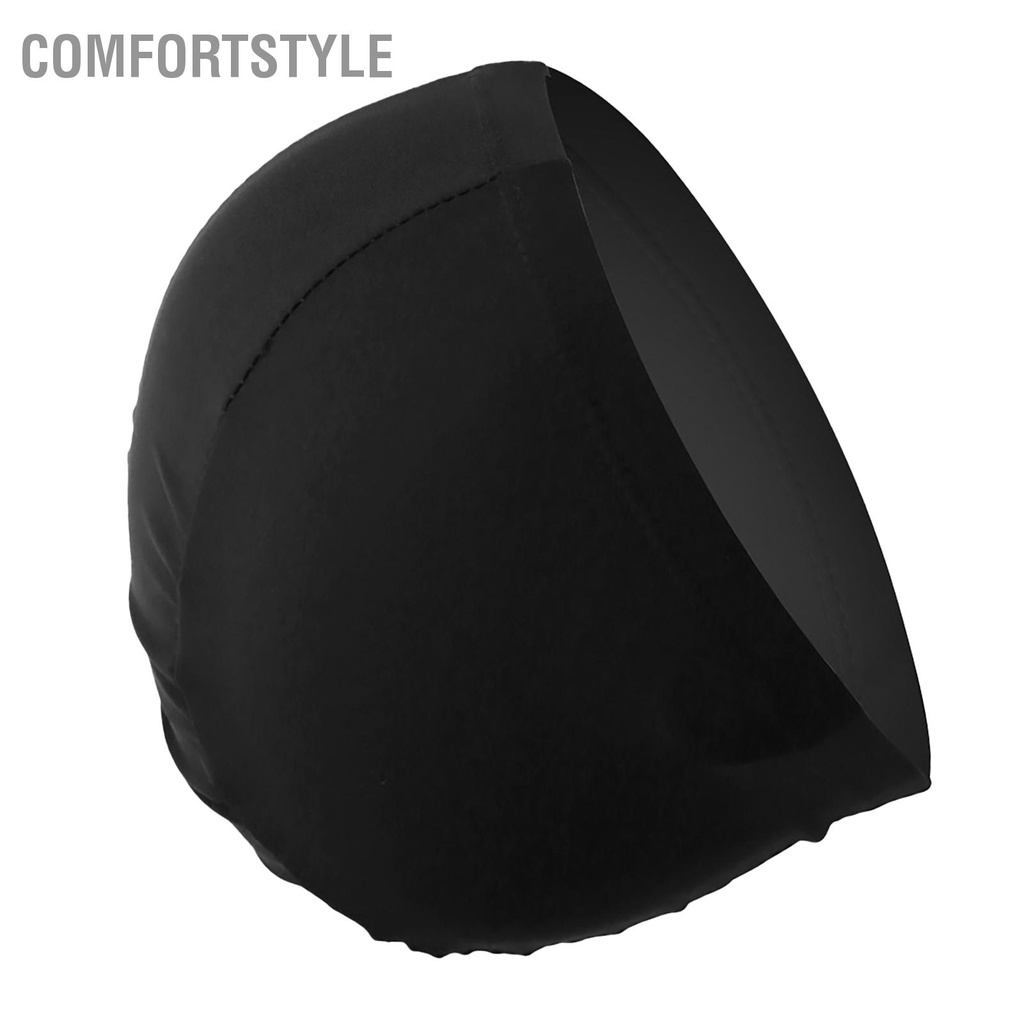 Comfortstyle Mũ Bơi Độ Đàn Hồi Cao Dày Bền Tắm Polyester Dành Cho Nữ