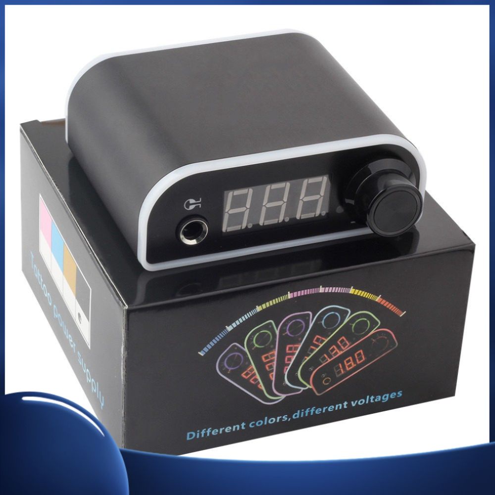 Ổn áp máy xăm, nguồn led trong dùng cho máy pen,máy tattoo loại cao cấp không dùng bàn đạp,công tắc nguồn