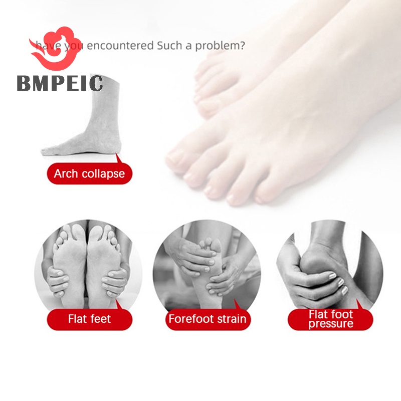 1 Cặp Đệm Lót Chân Phẳng Chỉnh Sửa Lỗ Vòm Mới