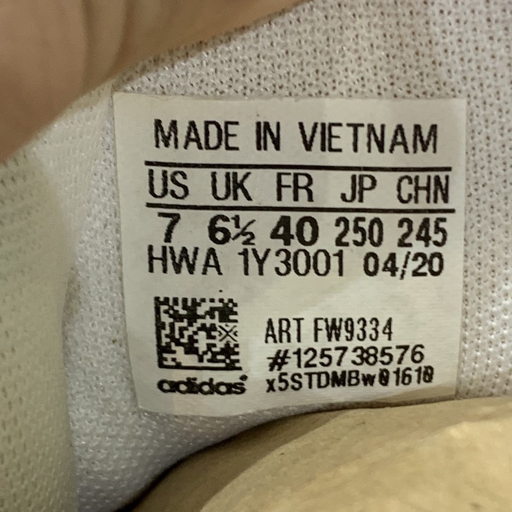 2hand giày adidas neo Entrap White Green FW9334 SIZE 40 PVN9537