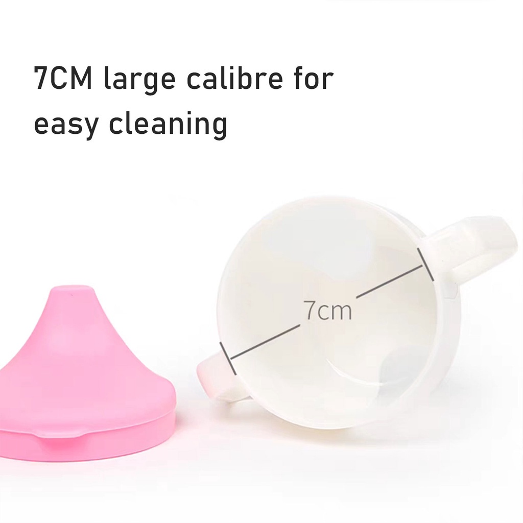 Bình Đựng Nước 10-36 Tháng Có Tay Cầm Chống Rò Rỉ Chống Sốc Cho Bé Sơ Sinh 150ml