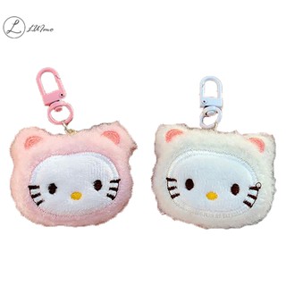  Móc Khóa Hình Mèo hello kitty Nhồi Bông Dễ Thương 