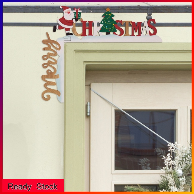 Khung Cửa Trang Trí Giáng Sinh Kích Thước 8X5 inches