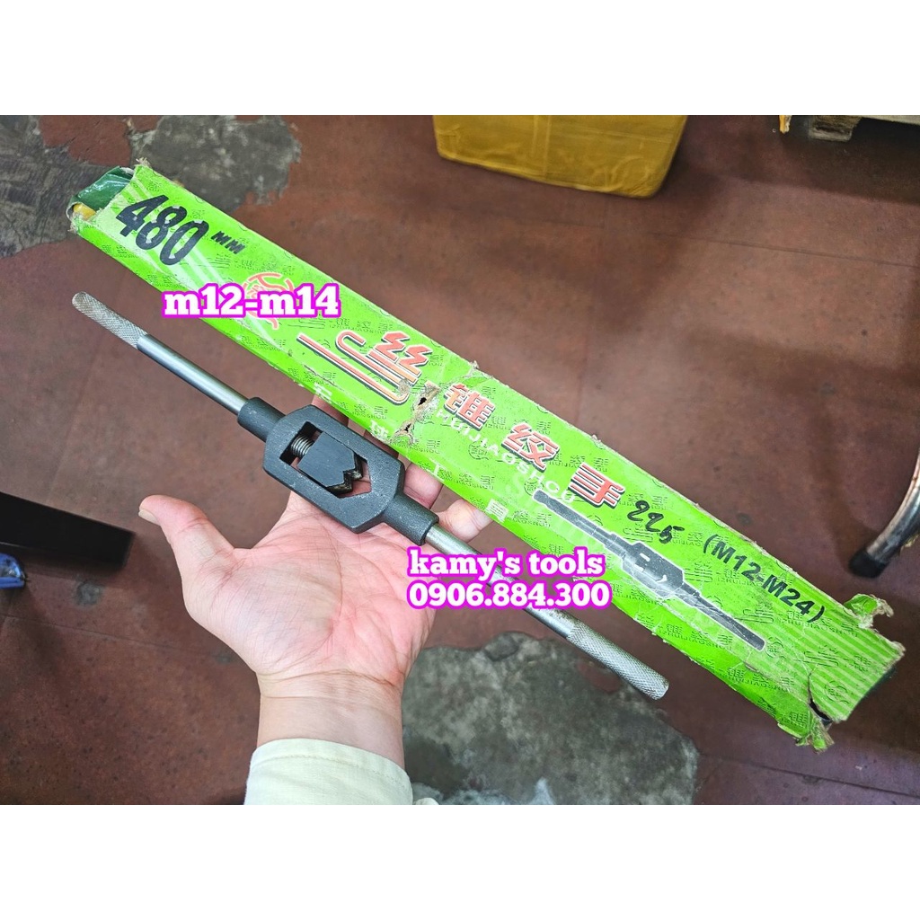 Tay quay taro tạo ren trong M3-M10, M6-M14, M8-M18, M12-M24