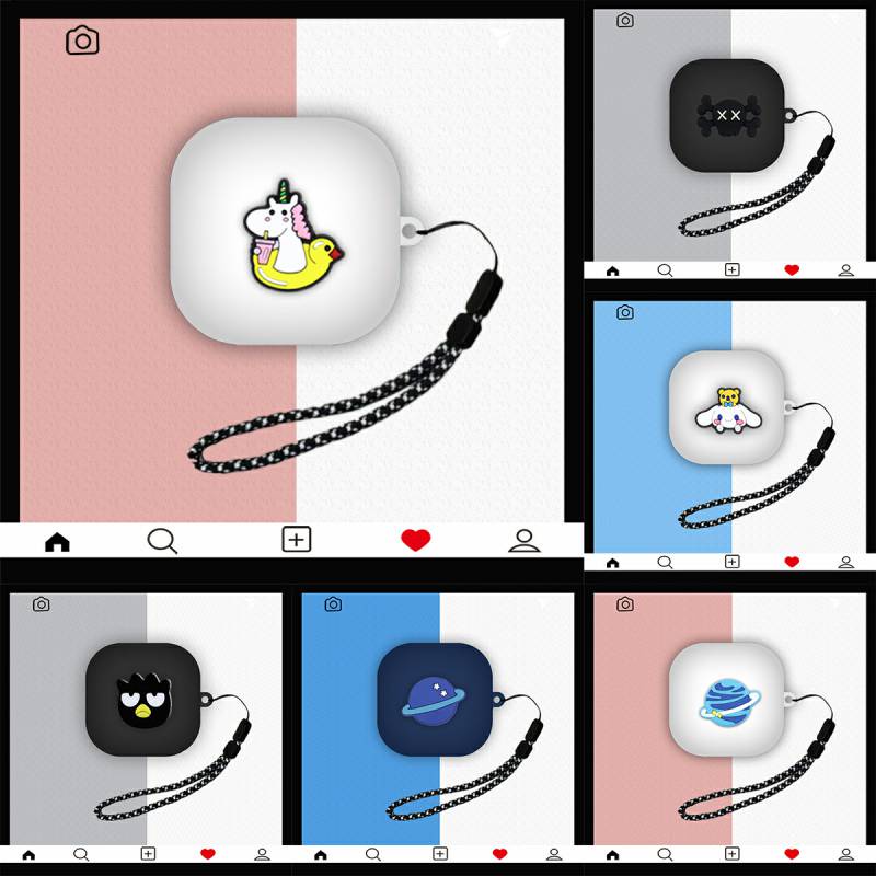 ED07 Samsung Galaxy Buds FE case / Buds Live / Buds 4 / Buds 4 Pro/ Buds Pro / Buds 2  /  Buds2 PRO 