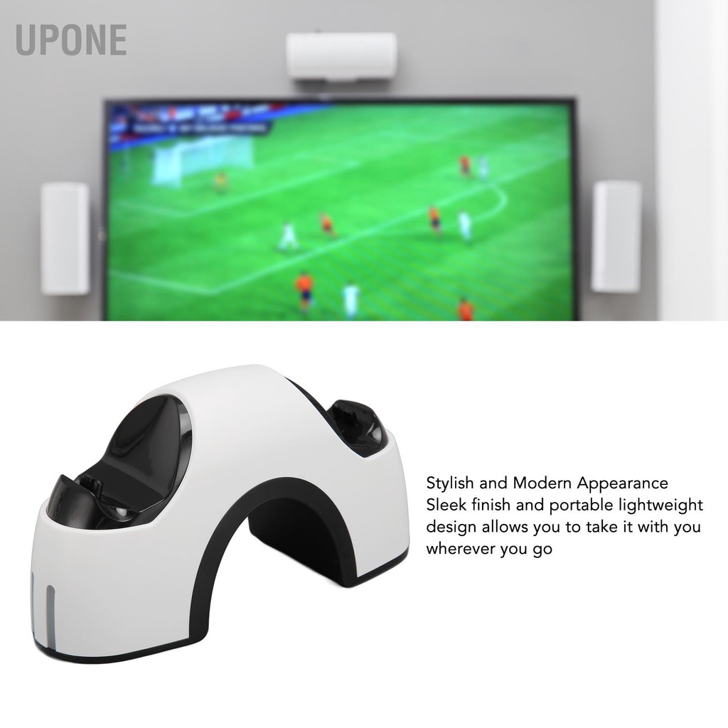 UPONE Trạm sạc bộ điều khiển trò chơi Cổng USB hiệu quả chuyên nghiệp Đế kép có cáp và đèn LED