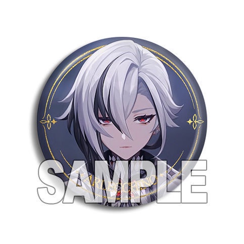 Ye genshin Huy Hiệu Cài Áo Tròn Hình Hoạt Hình anime Flyewinne lyney lynette Bọt Biển Làm Quà Tặng