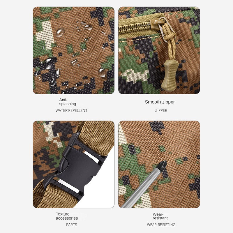 Túi Đeo Chéo Ngực Họa Tiết Rằn Ri Thời Trang Cho Nam