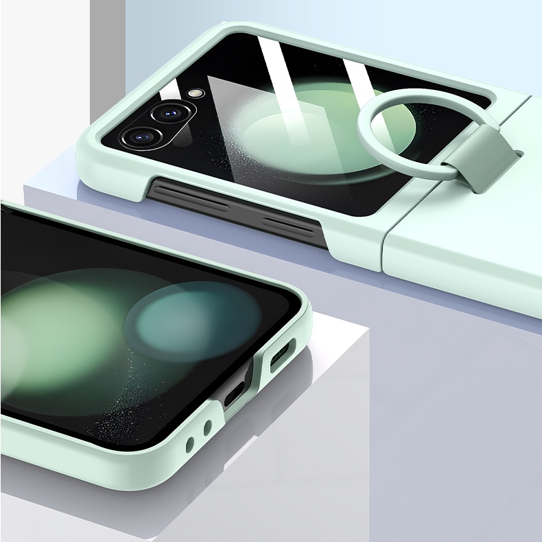 Ốp Điện Thoại Có Nhẫn Gài Tiện Dụng Cho samsung galaxy z flip 5 5g flip5