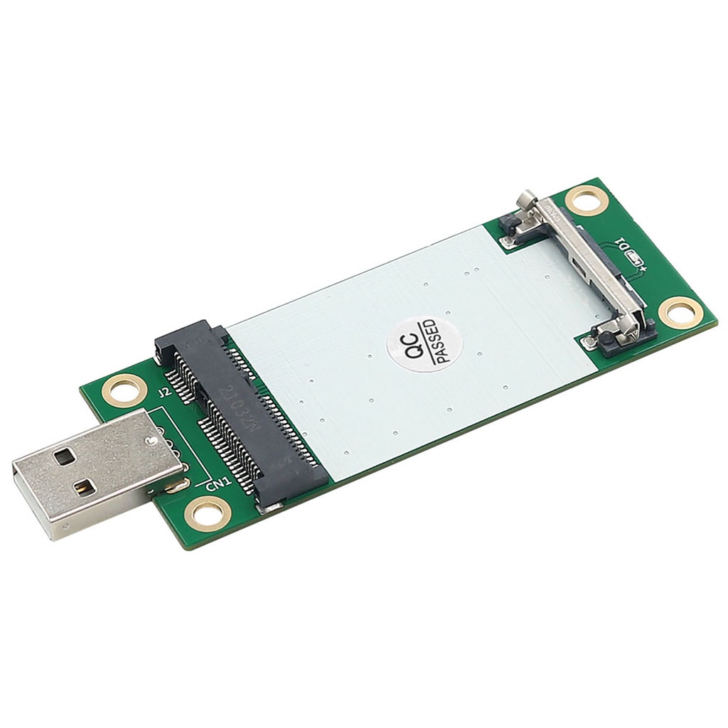 Thẻ chuyển đổi JMT Mini PCI-E sang USB 2.0 Thẻ chuyển đổi mPCIE có khe cắm SIM cho GSM GPRS GPS 3G 4