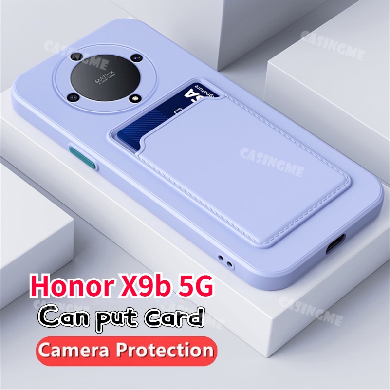 Ốp Điện Thoại Silicon Mềm Dạng Ví Đựng Thẻ Cho honor x9b 5g 2023 honor x9b x9 x 9b honor x9b x 9 b x
