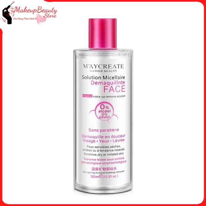 Nước tẩy trang Maycreate 300ml MS 100