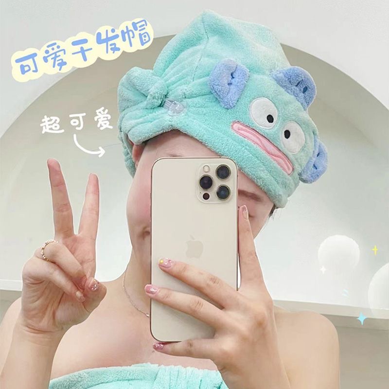 Fds Bộ Khăn Tắm Dạng Váy Và Mũ Trùm Đầu Thấm Hút Nước Nhanh Khô Tiện Lợi