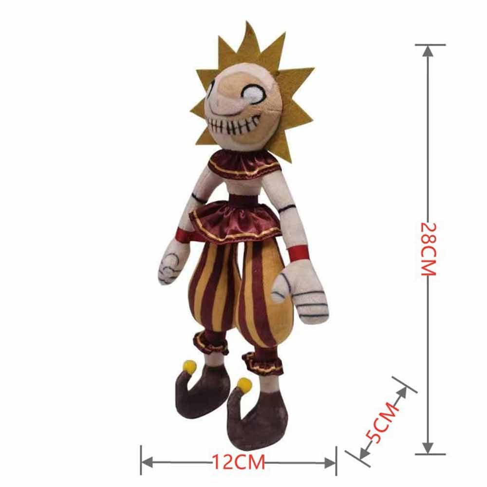 Fnaf Plush Toys FNAF sunrise moondrop Sun Moon Doll Clown Doll Security Breach Fnaf Mangle Foxy Freddy Fazbear BOSS