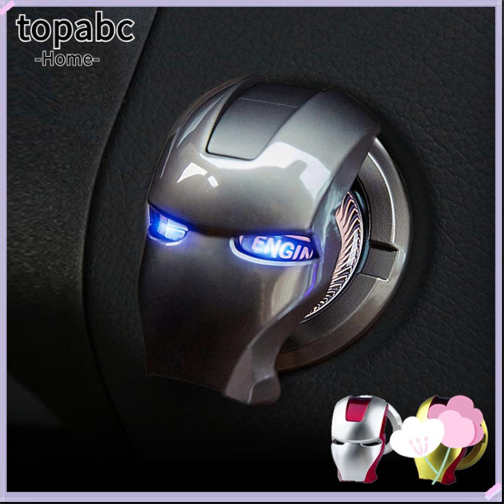 Vỏ Bọc Công Tắc Khởi Động Xe Hơi Bằng Sắt Họa Tiết 3D Thời Trang