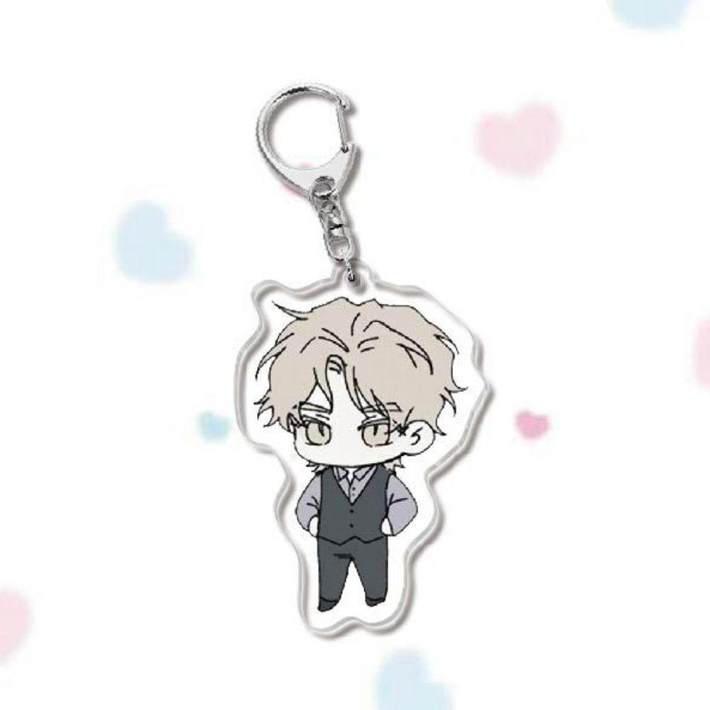 Mmluck yaoi Móc Chìa Khóa acrylic Hình Nhân Vật anime yaoi Hàn Quốc Sáng Tạo