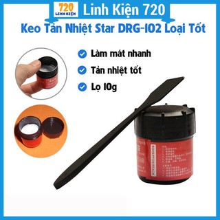Lọ keo tản nhiệt, mỡ tản nhiệt Star DRG-102 làm mát cpu cho máy tính, laptop loại tốt