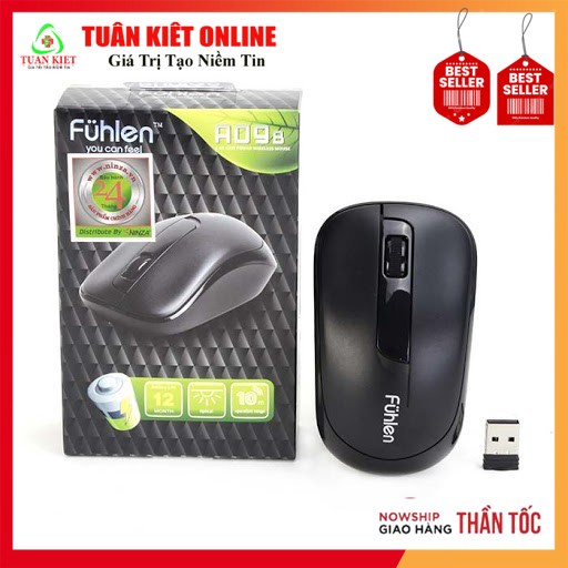 [Cam kết hàng chính hãng ] Chuột Fuhlen Không dây Fuhlen A09 Chính hãng