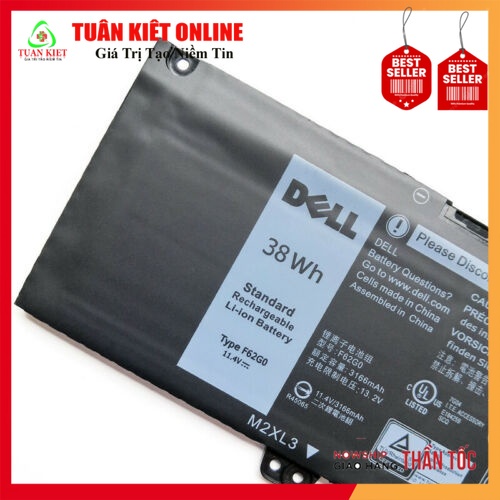 💖 Pin Laptop Dell Inspiron 13 5370 7000 7370 7380 7386 7373 F62G0 F62GO 0F62G0 RPJC3 0RPJC3 39DY5 03