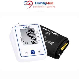 Máy đo huyết áp, nhịp tim tự động ProCheck 3KFl-3E có CN đo thông minh, phát hiện rối loạn nhịp tim IHB FamilyMed