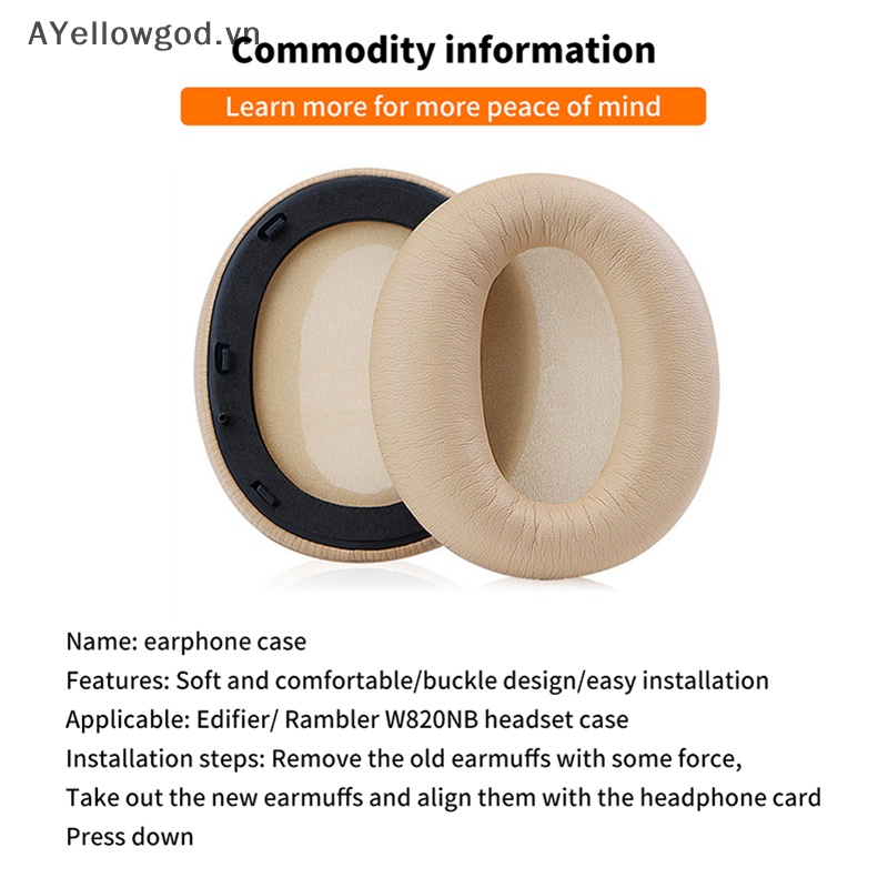 1 Cặp Đệm Tai Nghe Thay Thế Cho edifier w820nb