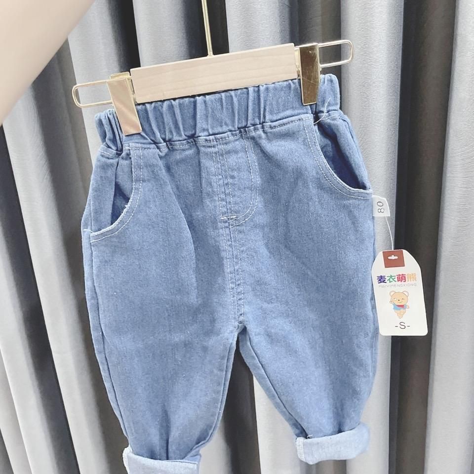 Quần jeans và quần thô cho bé trai