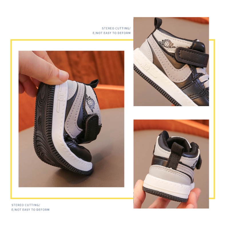 AYUER Giày Sneaker Chống Trượt Thoải Mái Thời Trang Cho Bé