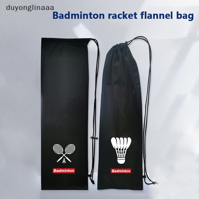 Túi Dây Rút Mềm Mại Bảo Vệ Vợt Cầu Lông / tennis Tiện Dụng Mới
