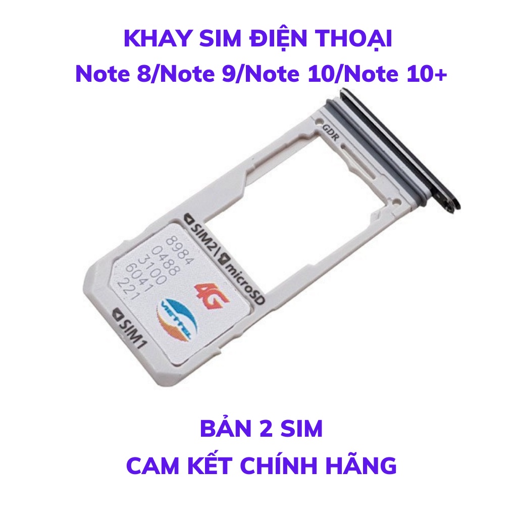 Khay Sim Samsung Note 10 Plus Chính Hãng