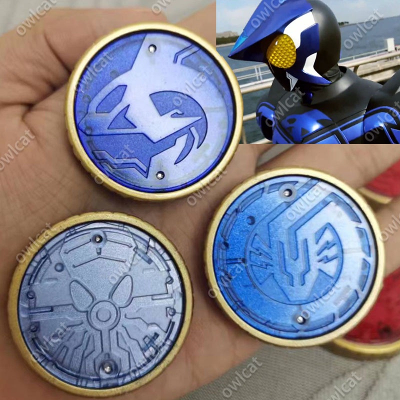 Ti N xu Bộ Đồng xu shachi unagi tako Lõi medal  mezool kamen rider