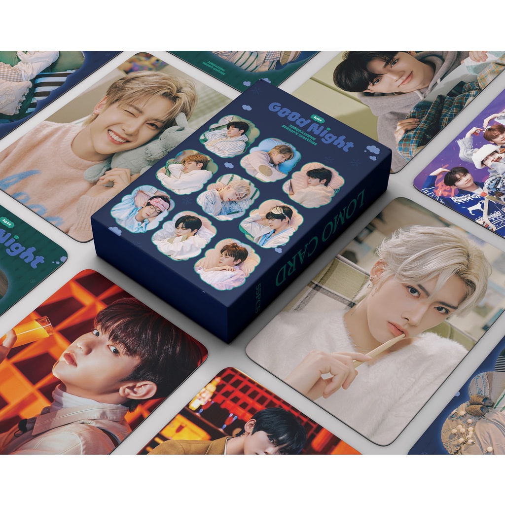 ZB1 Album GOOD NIGHT Photocard ZEROBASEONE 2024 Season‘s Greetings Lomo Card