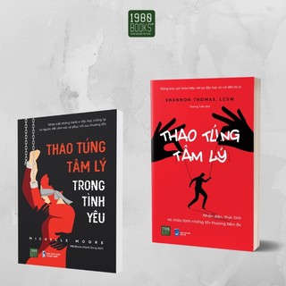 Sách: Combo 2 cuốn Thao túng tâm lý trong tình yêu + Thao túng tâm lý